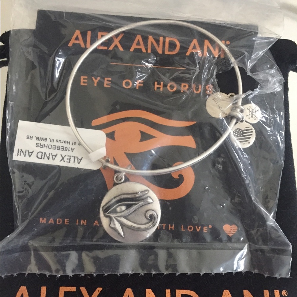 Alex and Ani Eye of Horus bracelet- New